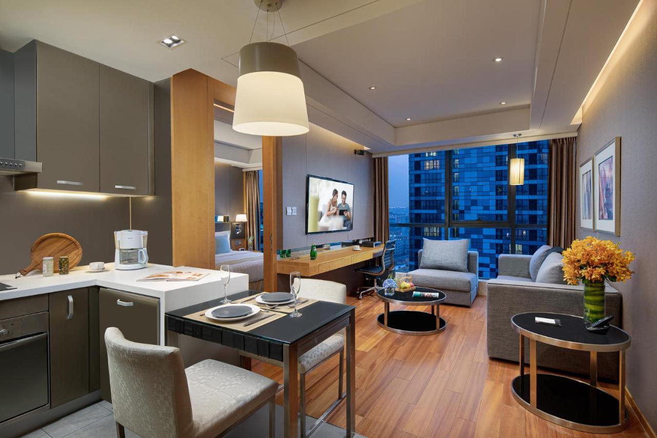 Ascott Raffles City Beijing Exterior foto