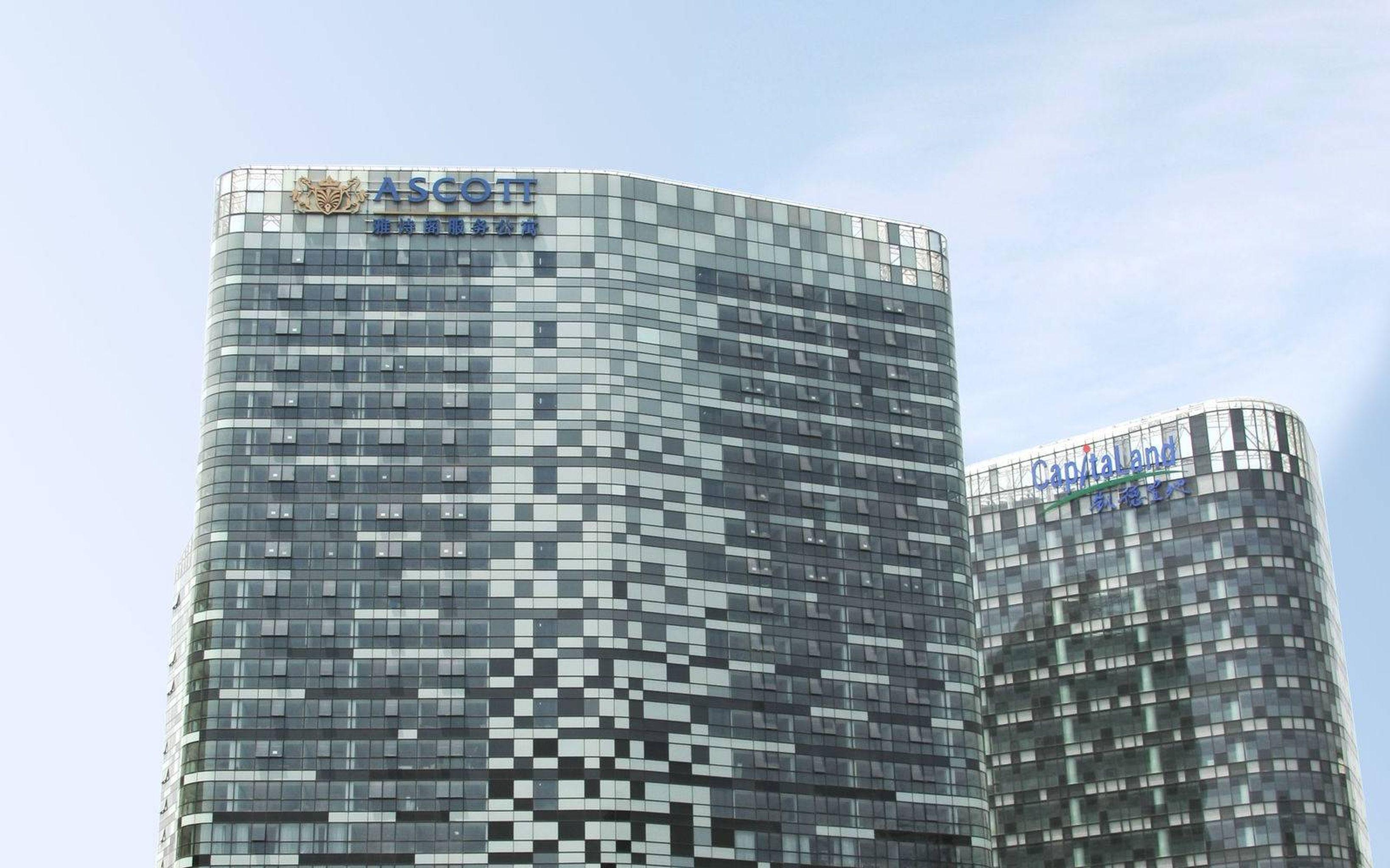 Ascott Raffles City Beijing Exterior foto