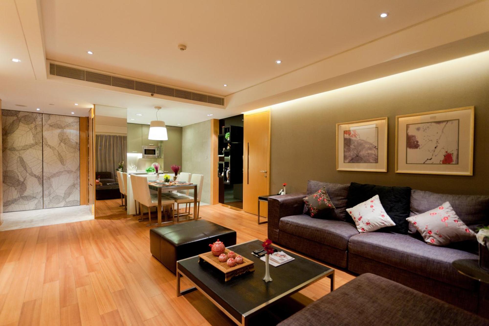 Ascott Raffles City Beijing Exterior foto